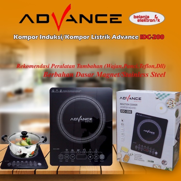 Kompor Induksi - Kompor Listrik Advance Idc-200