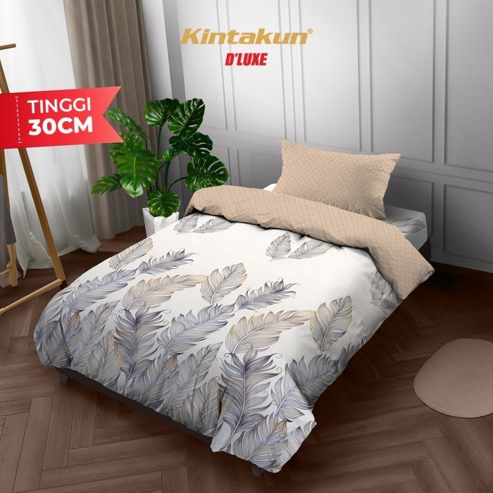 Kintakun Bedcover Set Flat 120 X 200 Aesthetic Dluxe 30 Cm