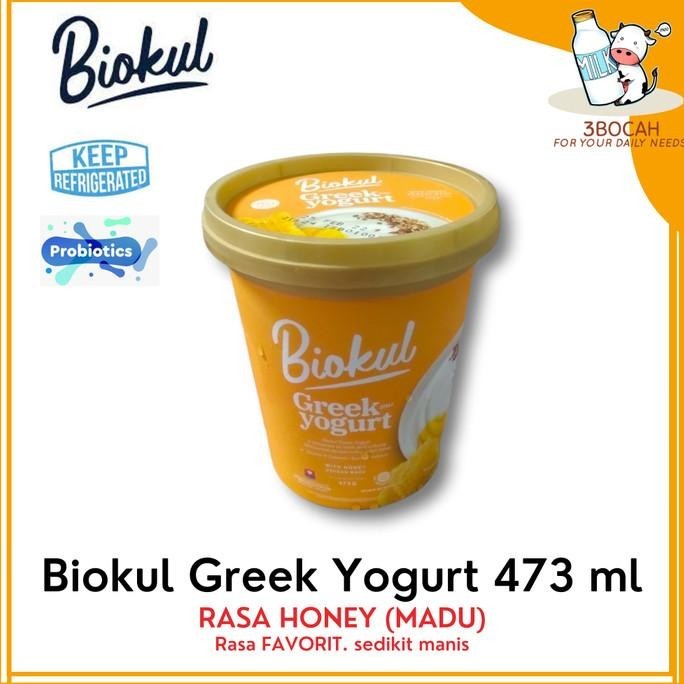 

Biokul Greek Yogurt 473 Ml Plain Strawberry Blueberry Honey