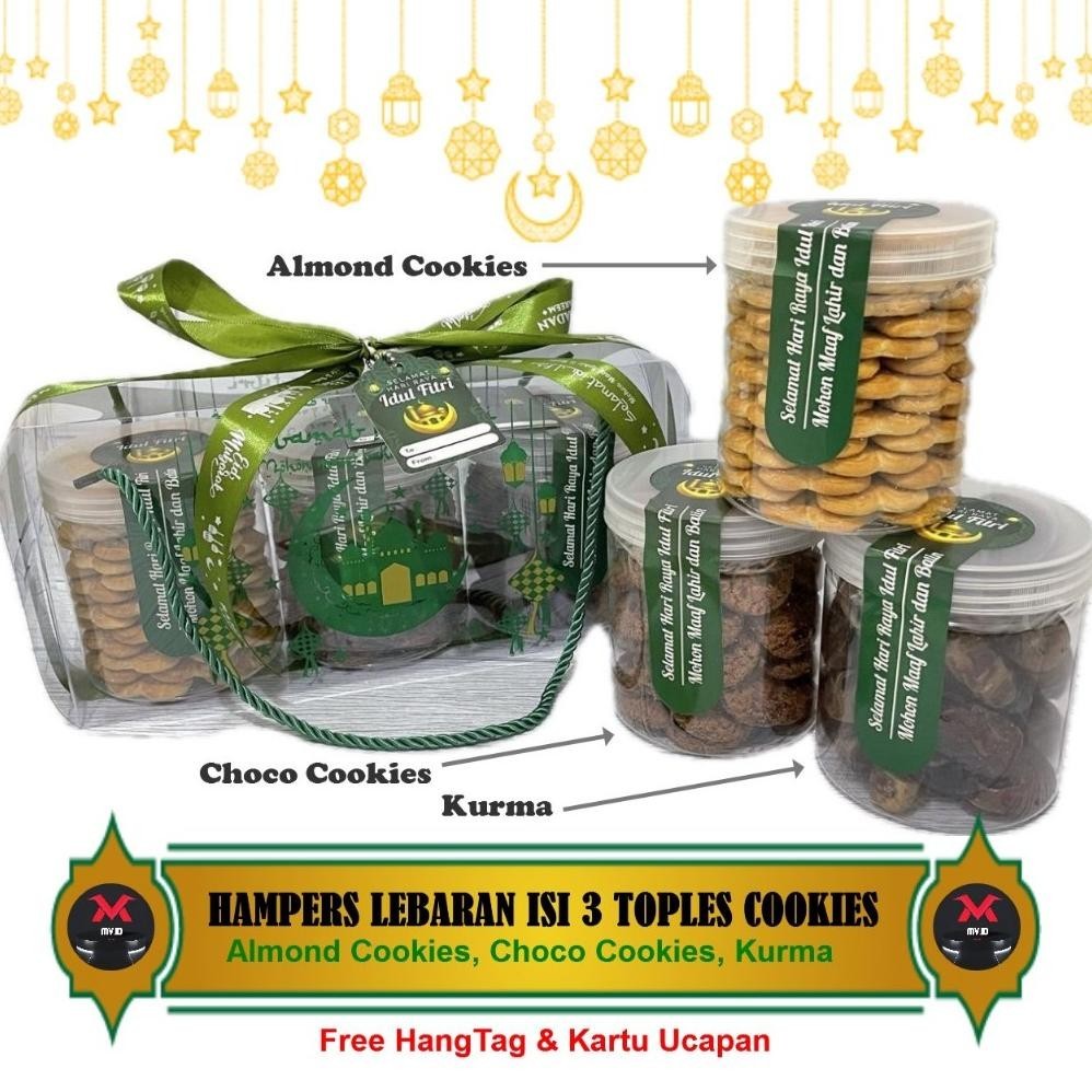 

Ready>>> Ready Stock Hampers Lebarn Parcel Thr Eid Mubarak Prremium | Kado Lengkap Varian Besar Spesial Cookies Chocolate Almond Cookies Dan Kurma Free Kartu Ucapan Gift Thr Hari Raya Idul Fitri Mv.Id Official