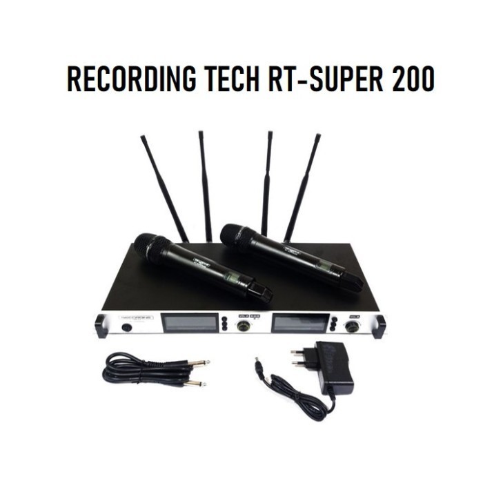Recording Tech Rt Super 200 Super200 Wireless Microphone