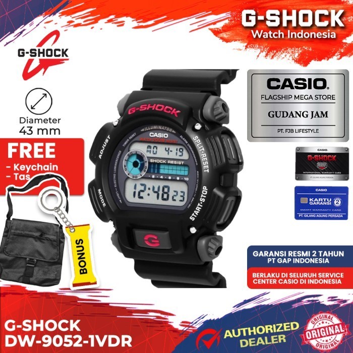 G-Shock Gshock Dw-9052-1Vdr Dw-9052-1V Dw-9052 Dw9052 Dw 9052