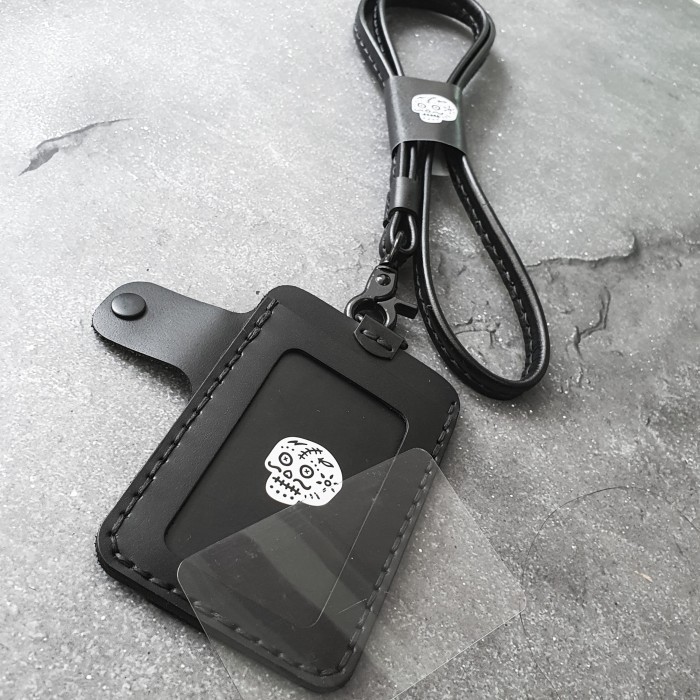 

BDS METROLINE , Full Leather Wallet Lanyard ID card Holder