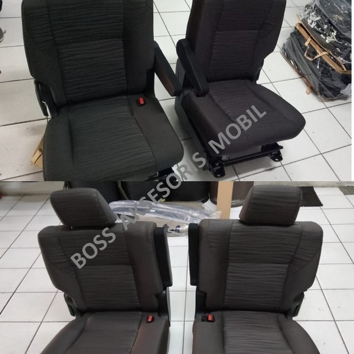 Merubah Jok Asli Ke Captain Seat Innova Zenix