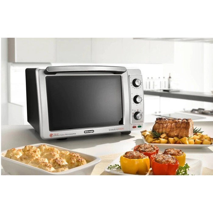 Delonghi Eo32852 Electric Oven Pemanggang Pemanas Eo 32852 Silver