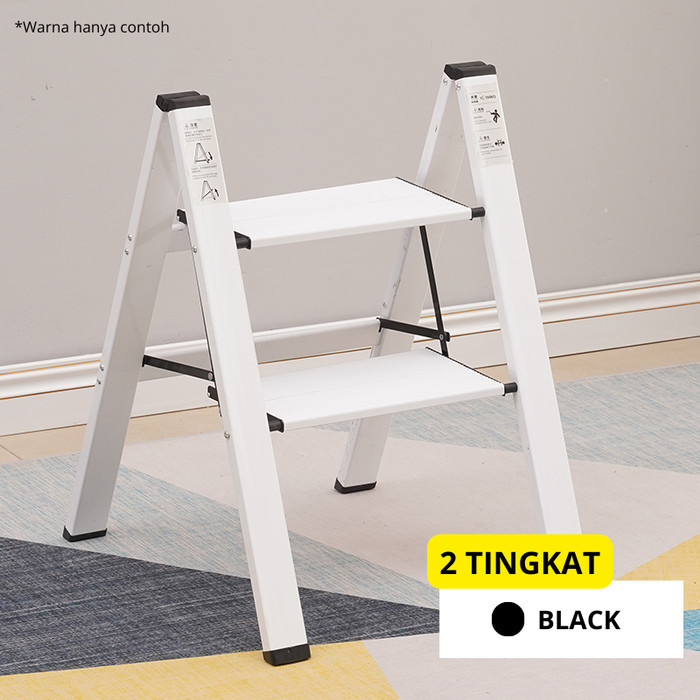 Ollahom Tangga Rumah Tangga Lipat Tangga Dapur Kecil Lipat Step Stool