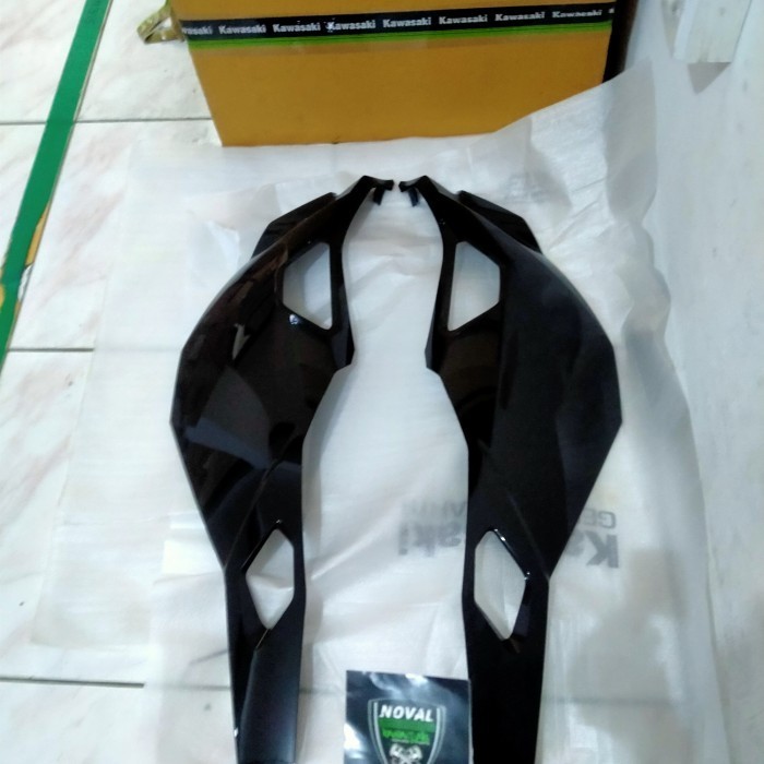 Fairing Sayap Zx25R Hitam Polos Set Original