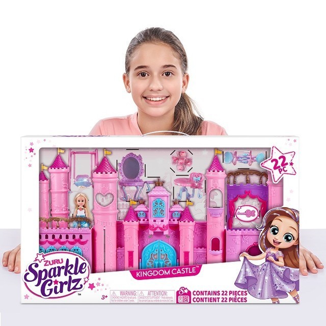 Mainan Playset Sparkle Girlz Princess Party Palace