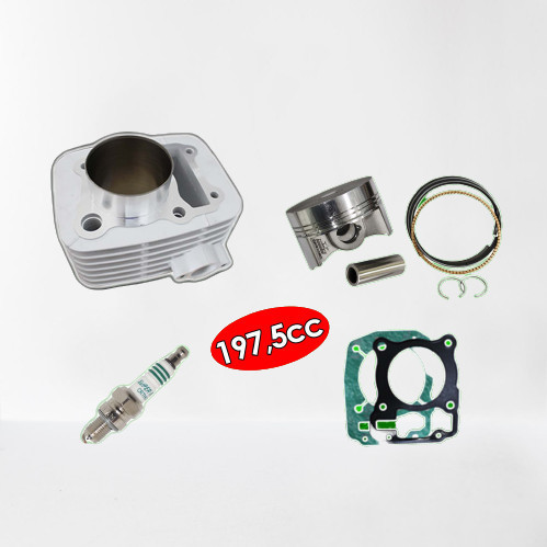 Bore Up Klx 197,5Cc - Block Ceramic + Piston 68Mm - Promo 113