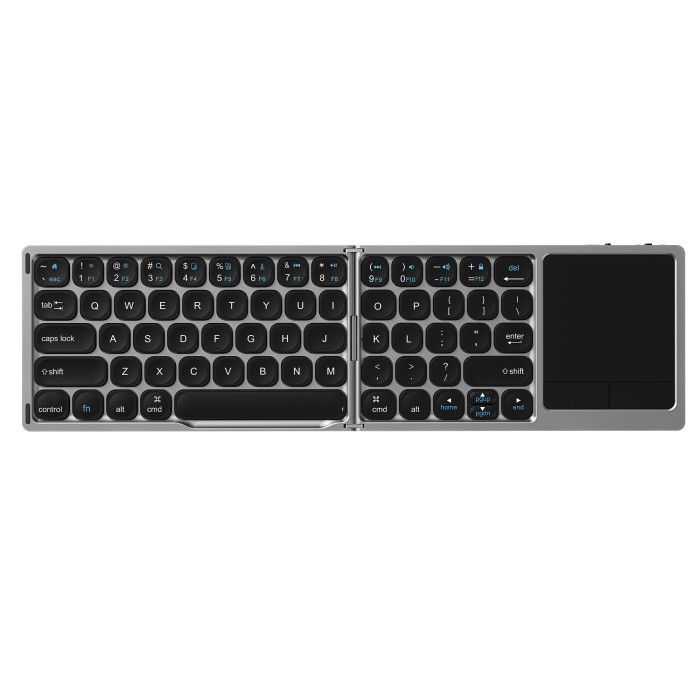 Wireless Keyboard Wiwu Foldable Portable With Touchpad For Laptop / Pc