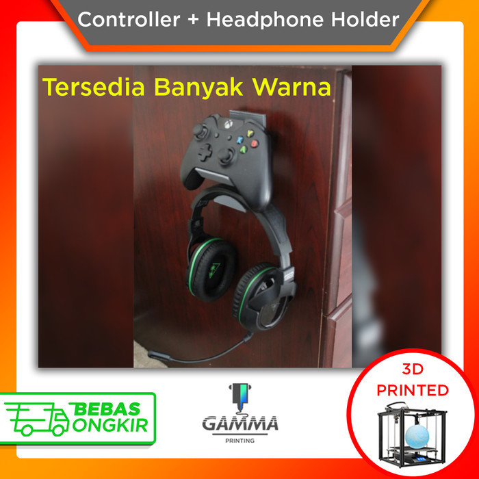 Terlaris Controller + Headphone Holder Stand Hanger / Stik Stick XBOX PS4 SALE