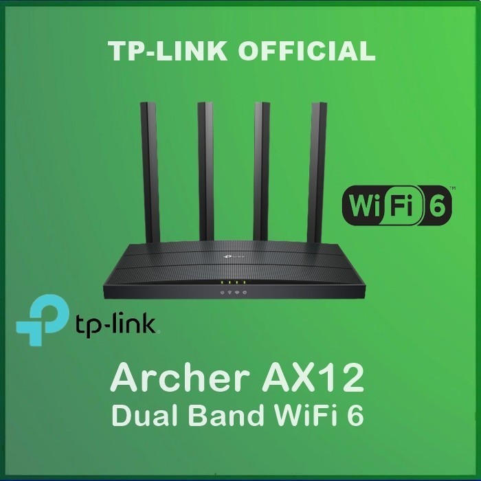 Tp-Link Archer Ax12 Ax1500 Wi-Fi 6 Router Tp-Link Archer Ax12