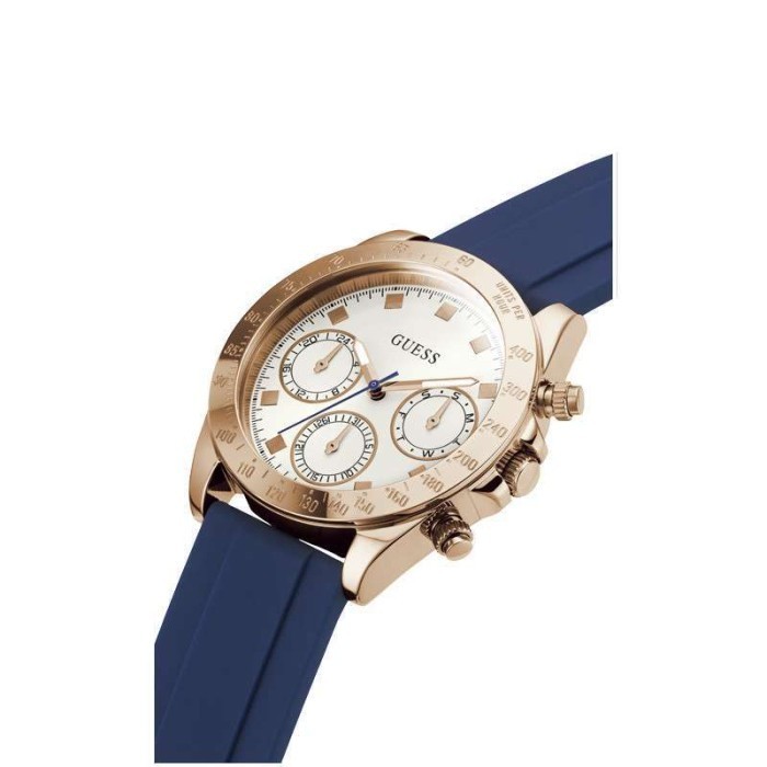 Guess Watches Gw0315L2 Original Eclipse Jam Tangan Wanita Blue Karet