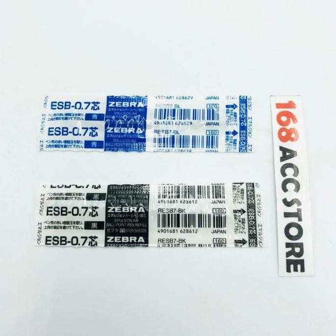 

ISI ULANG PENA ZEBRA JAPAN T-3 MINI - REFILL ZEBRA T3 STAINLESS PEN IS81