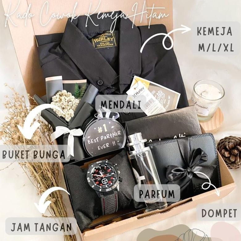 

READYY STOCK >>> HAMPERS KEMEJA COWOK KEKINIAN KADO ULANG TAHUN SPECIAL / KADO ULANG TAHUN COWOK / GIFT BOX COWOK / KADO WISUDA GRADUATION / KADO PERNIKAHAN LEBARAN