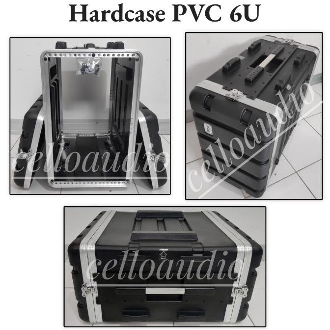 Koper Hardcase PVC 6U STX Audio Sound System Hardcase Fiber
