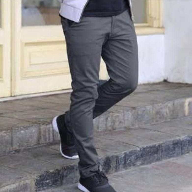 READYY STOCK >>> CELANA PANJANG PRIA / CELANA BARU LEBARAN PRIA COWO COWOK SLIMFIT PENSIL STREACH ME