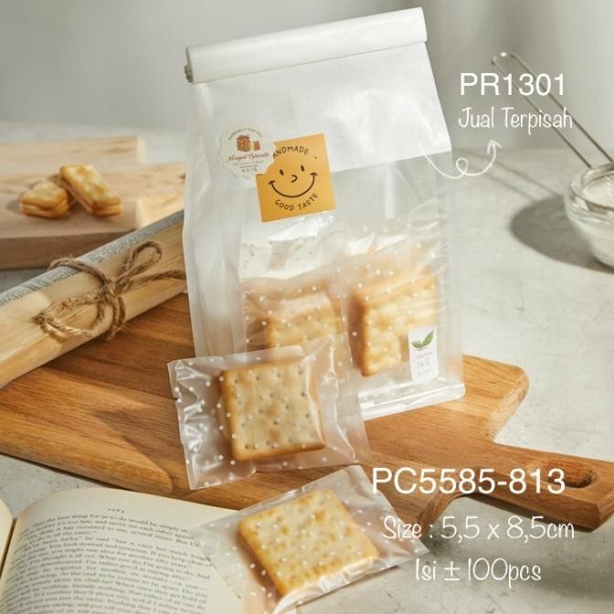 

Terbaik Plastik Cookies/ Nastar Pc5585813 Motif Doff Bintik Limited Edition