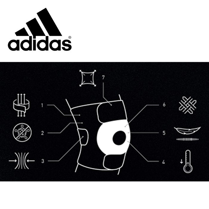 Knee Support / Dekker Pelindung Lutut Adidas Wucht P3