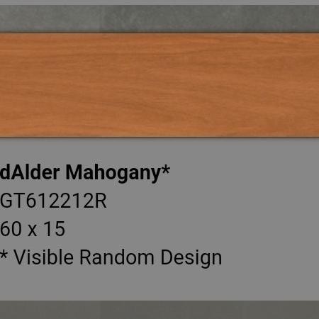 Roman Granit Gt612212R Dalder Mahogany 15X60 Grade A Kp 1254