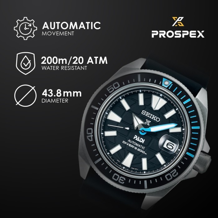 Jam Tangan Pria Seiko Prospex King Samurai Srpg21K1 Padi Special Ori