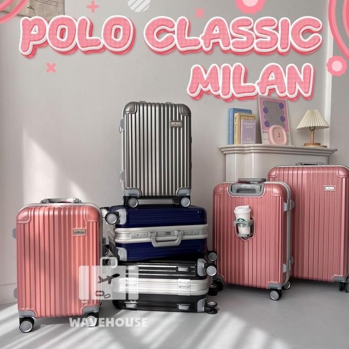 Koper Polo Classic Original MILAN Series 20 & 24 Inch Aluminium Frame