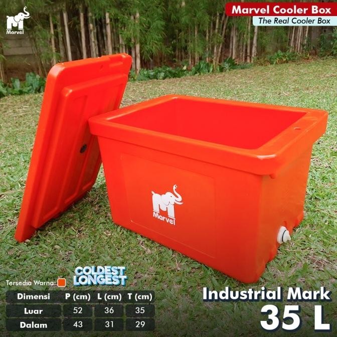 Marvelcooler 35 Ltr - Industrial Mark (Coolbox - Icebox - Es Box)