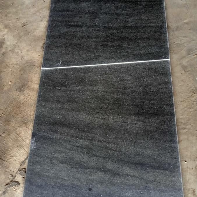 Granit Lantai By Infiniti 60X60 Sastone Black Textur Dof Oasis Kp 1317