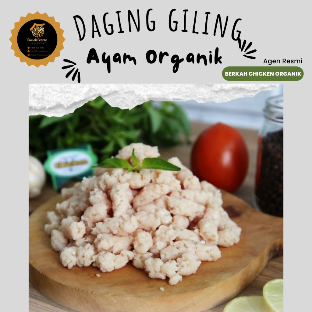 

Berkah Chicken Daging Giling Ayam Organik -Gratisongkir