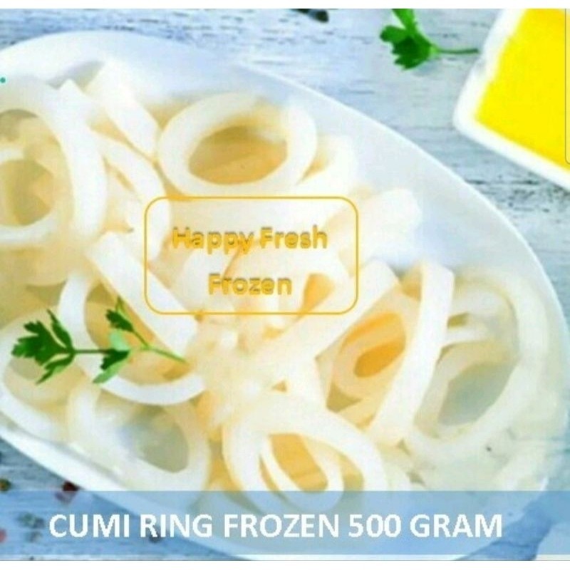 

Cumi Ring Frozen 1Kg -Gratisongkir