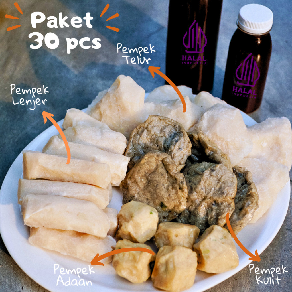 

Pempek Kando Asli Palembang Empek Empek Paket 30 Pcs -Gratisongkir