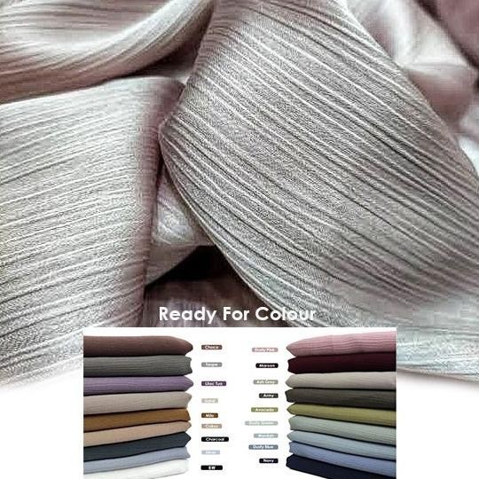 

New Kain Crinkle / Kain Crinkle Cradenza Pengiriman Cepat