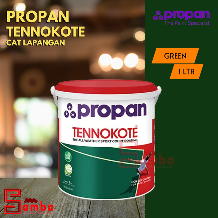 PROPAN TENNOKOTE 1 KG CAT LAPANGAN SERBAGUNA , CARPORT , CAT OUTDOOR