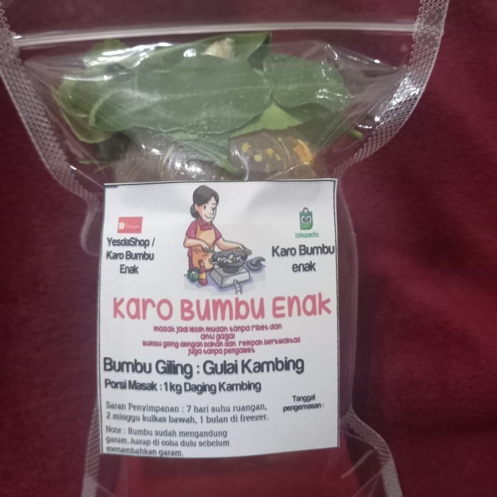 

Bumbu Gulai Kambing / Bumbu Gule Kambing