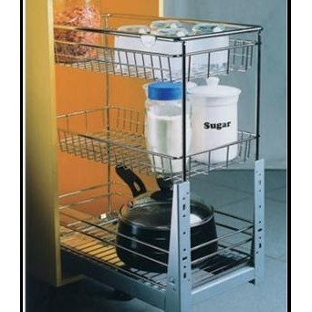 Rak Bumbu 3 Susun Tarik Vitco Sc29023