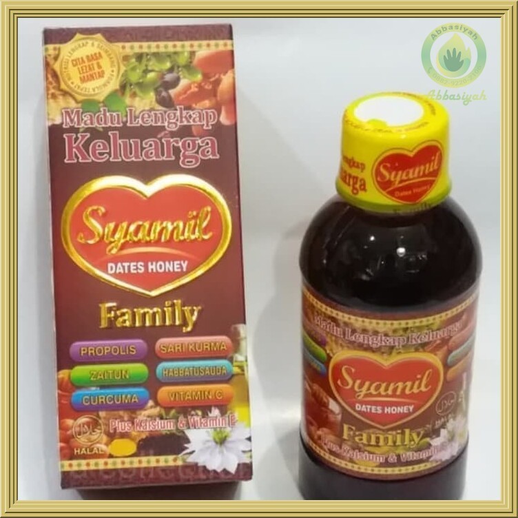 

Syamil Family Dates Honey | Madu Lengkap Keluarga