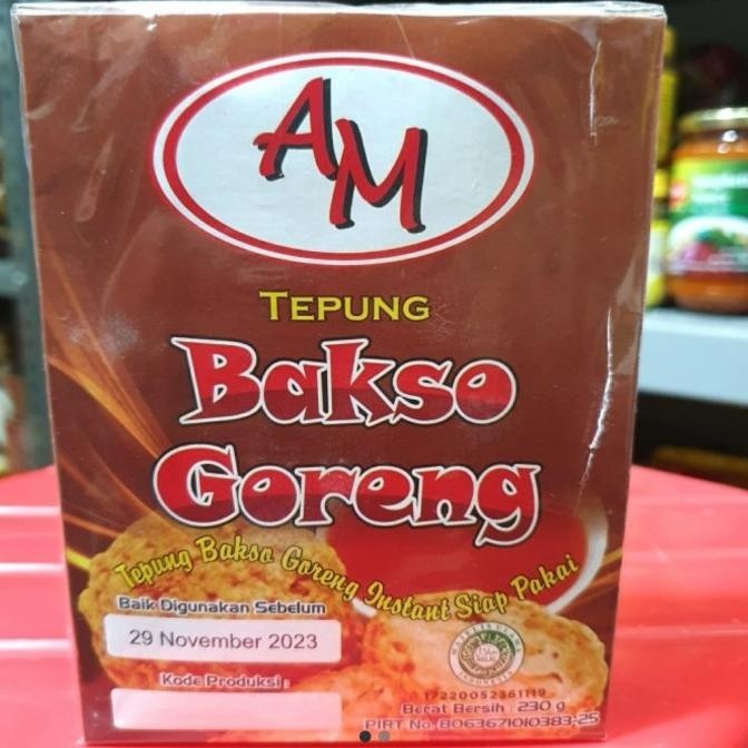 

Tepung Bakso Goreng AM 230gr