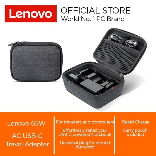 Lenovo 65 Watt Usb-C Ac Travel Adapter