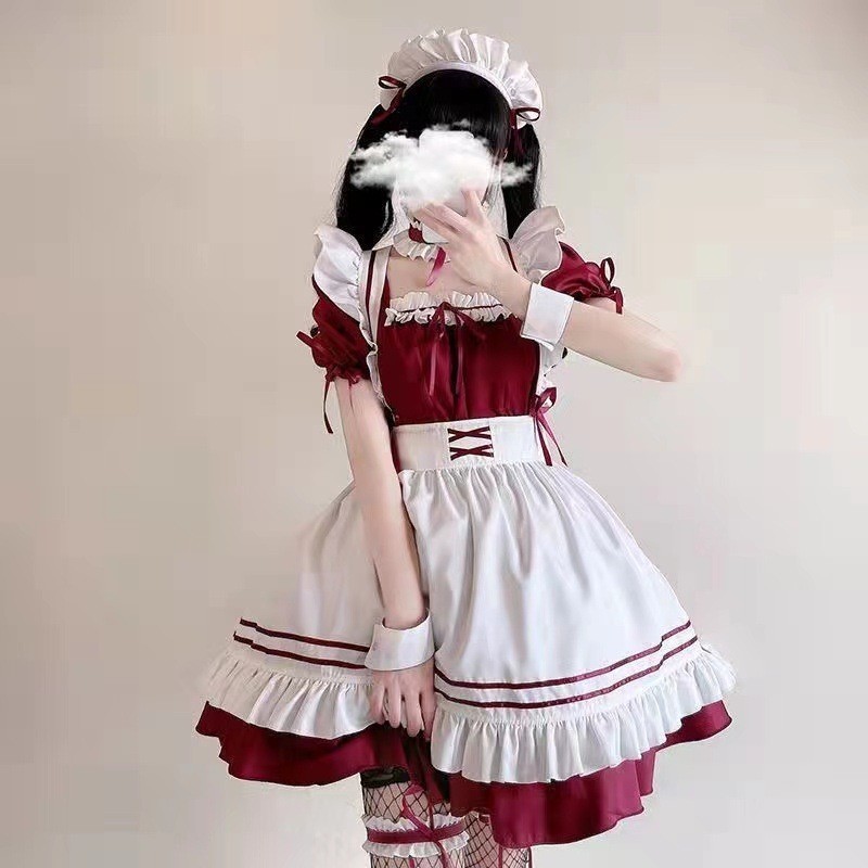 Maid Costume Maid Pure Desire Sexy Student plus Size DailycosLolita MaidlolitaSkirt Maid Suit