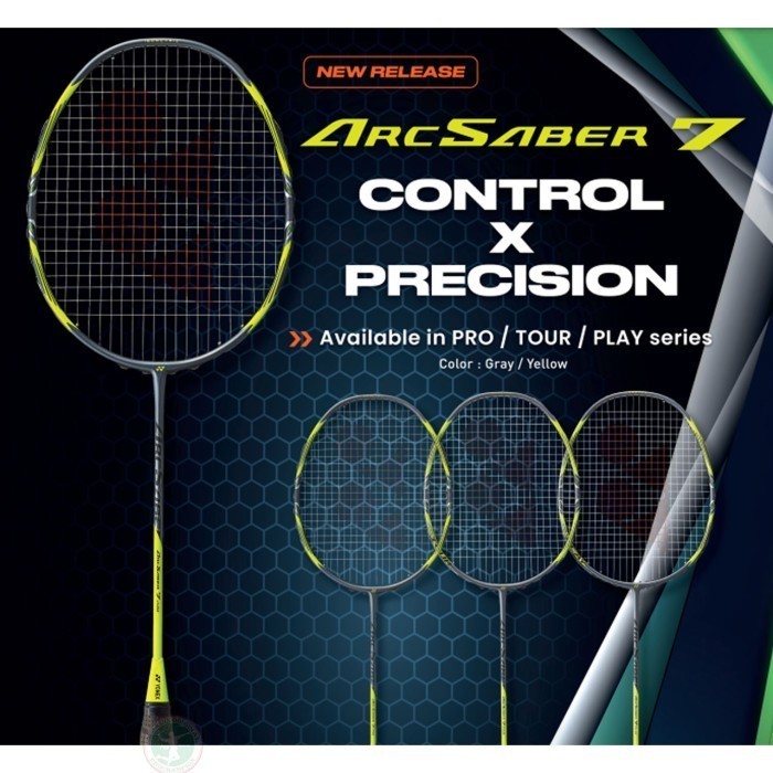 New Arcsaber 7 Tour Raket Badminton Original