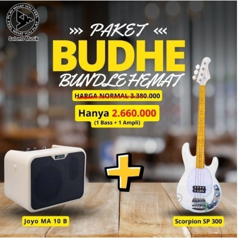 Bass Elektrik Scorpion Sp300 Varian Warna