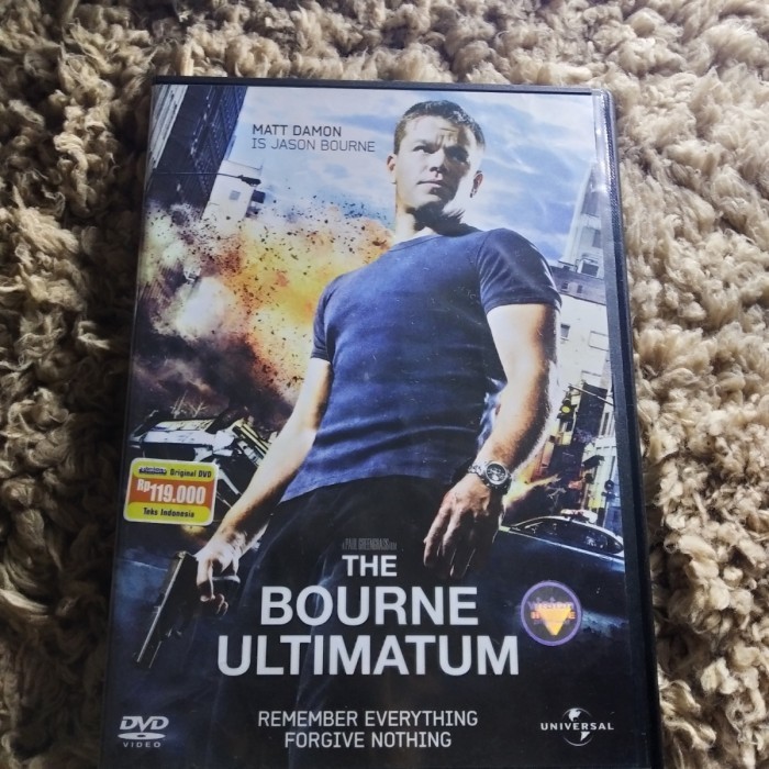 The Bourne Ultimatum DVD Original BEKAS