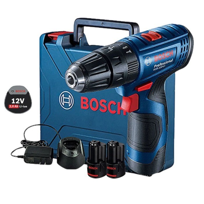 Bosch Gsb 120 Bor Baterai Tembok + 33 X-Line