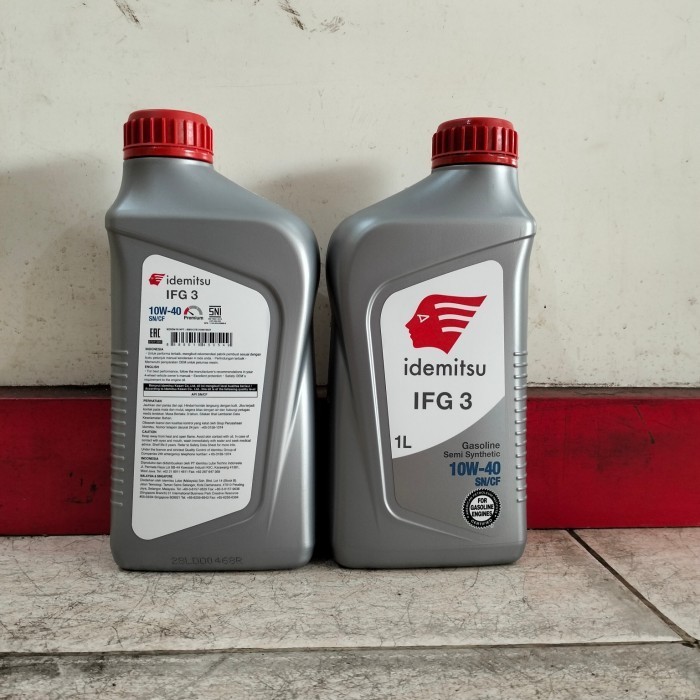 OLI MESIN MOBIL IDEMITSU 1L 10W/40 10/40 10W40 10W-40 10-40 SN/CF