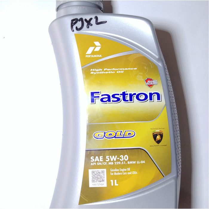 OLI MESIN MOBIL MOTOR FASTRON GOLD 5W-30 (1 LITER)