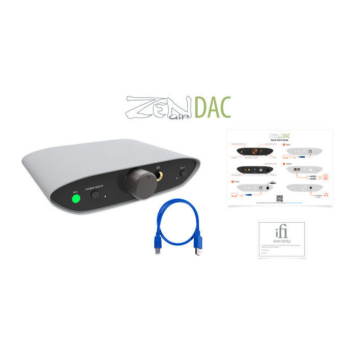 Ifi Audio Zen Air Dac Hi-Res Dsd Mqa Usb Dac Headphone Amp With Xbass+