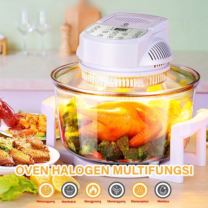 Gm Bear Halogen Oven 12L 1494 Air Fryer Termurah Terlaris Promo