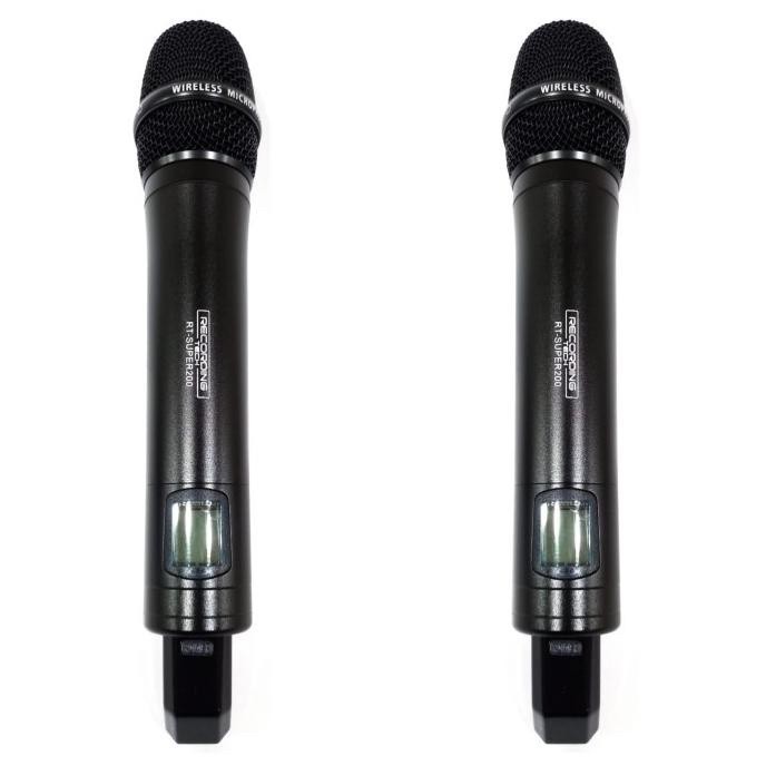 Mic Wireless Recording Tech Rt Super 200 Super200