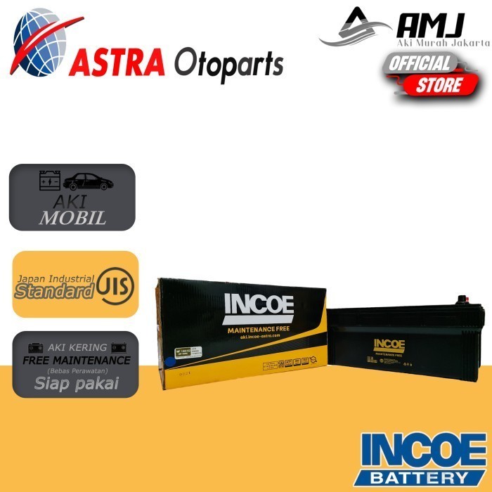 Aki Incoe Mf Astra N200 / 190H52 Aki Kering 12V / 200Ah