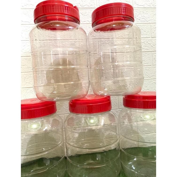 Serba Murah Toples Plastik Jumbo 10 Liter  /Toples Bening / Toples Snack / Toples Kerupuk Harga Hema